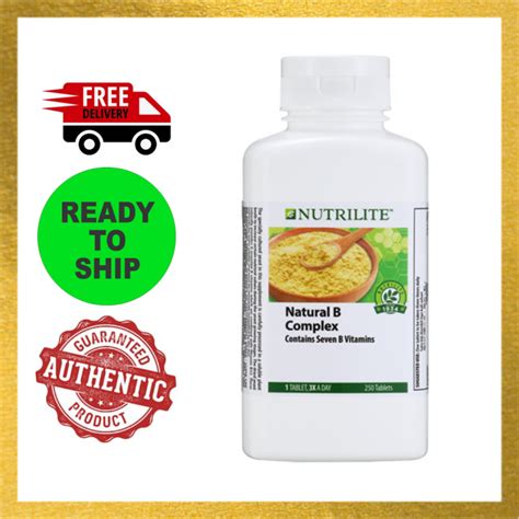 Amway Nutrilite Natural B Complex Tab Amway Supplement Lazada