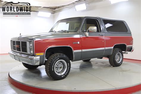 1987 Gmc Jimmy Worldwide Vintage Autos