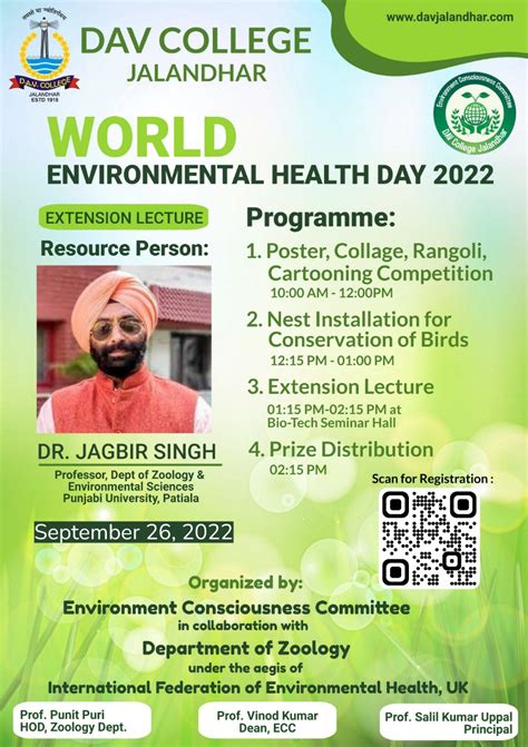 World Environmental Health Day Dav College Jalandhar