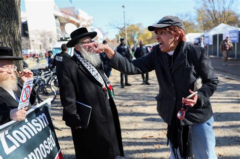 Washington DC: Demonstrators from across country 'March for Israel ...