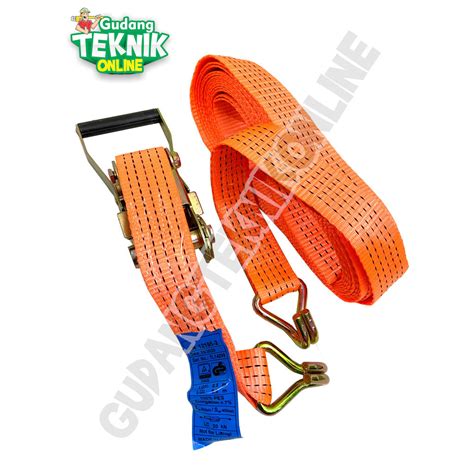 Jual Trek Belt 2 10 Meter MOLLAR Tali Pengikat Barang Cargo Lashing