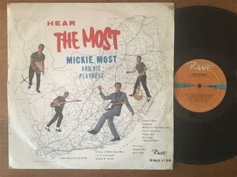 Pop Rock - Mickie Most And His Playboys Hear The Most Lp was listed for ...