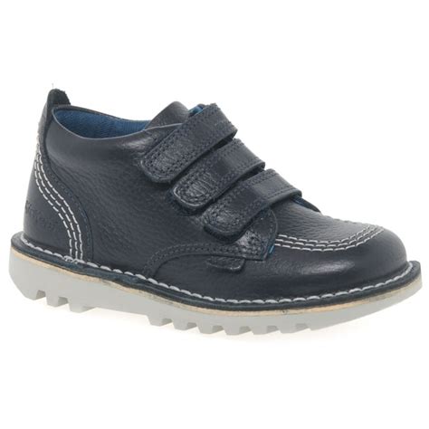 Kickers Kickers Kick 3 Strap Boys School Shoes Charles Clinkard