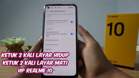 Cara Mengaktifkan Ketuk Kali Untuk Menghidupkan Dan Mematikan Layar