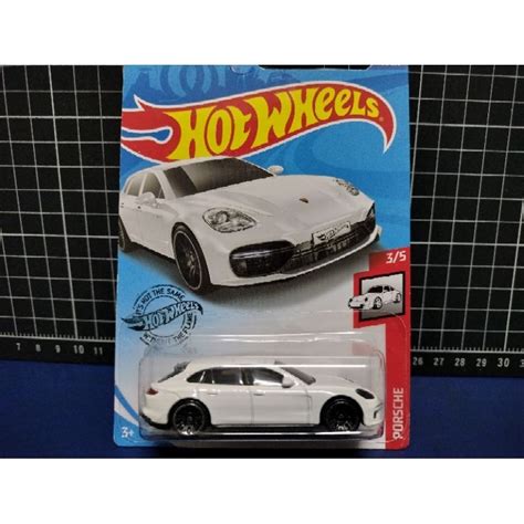 Hot Wheels 風火輪 已絕版 稀有白色保時捷油電跑旅 Porsche Panamera 蝦皮購物