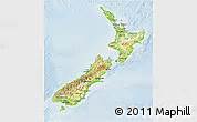 Physical 3D Map of New Zealand