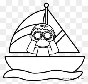 Boat Clipart Black And White, Transparent PNG Clipart Images Free Download - ClipartMax