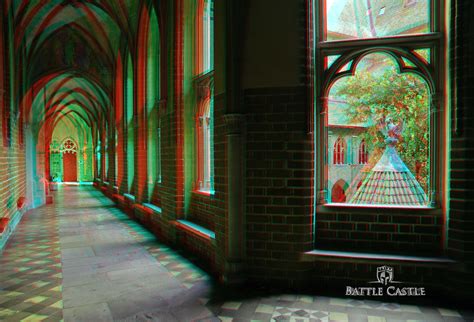 Battle Castle Malbork 3d Dubois Anaglyph Stereoscopic 3d A Flickr