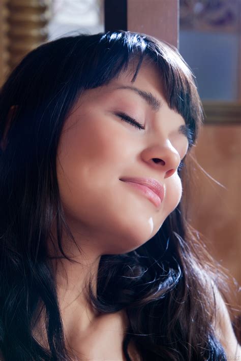 Alluring Babe Shereen A Strips Naked Shows Her Inviting Pussy Up Close CoedCherry