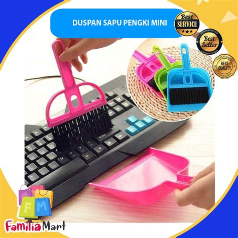 Jual Duspan Sapu Pengki Mini Set Mobil Serbaguna Dustpan Sapu Keyboard