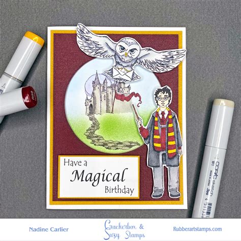 Happy Birthday Harry Potter Cards Nadine Carlier