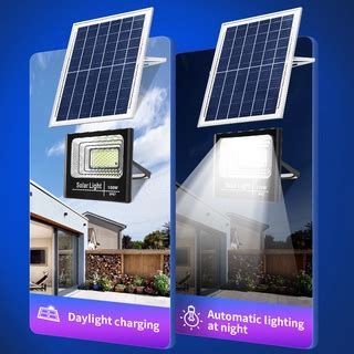 KKSKY Solar Flood Lights 40W 60W 100W 200W LED Outdoor Street IP67