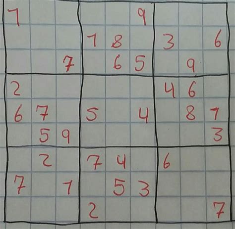 Resuelve El Cuadro De Sudoku Porfavor Es Para Hoy Brainly Lat