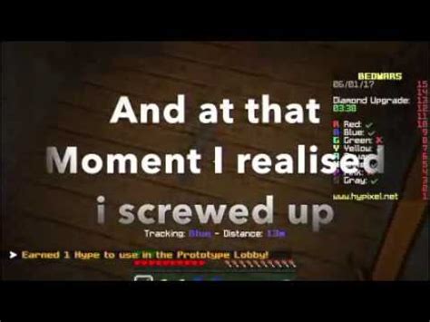 Naked Bed Challenge Hypixel Bed Wars Youtube