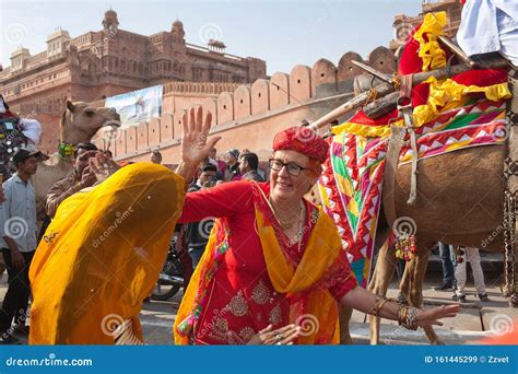 Bikaner Camel Festival In Rajasthan India Editorial Stock Image