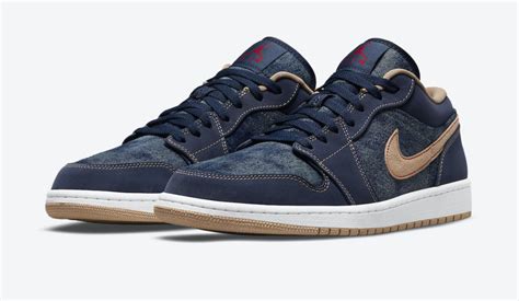 Air Jordan 1 Low "Denim" - Дата релиза, фото, где купить