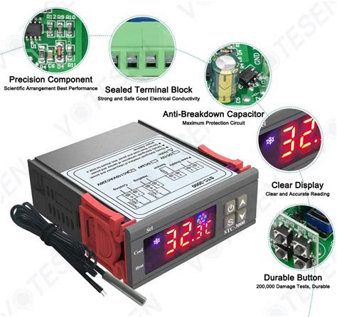 Stc V V V V Led Digitale Temperatur Controller