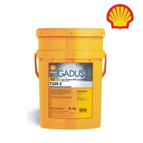 SHELL GREASE GADUS S3 T220 2 ΔΟΧΕΙΟ 18KG Super Τιμές E Lubricants