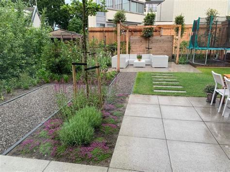 Een Strakke Tuin Met Dakbomen In Amstelveen Wetter Tuinen