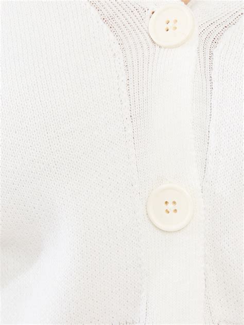 Cardigan en Tricot à Manches Longues et Col en V Pour Femmes W2EY22Z8