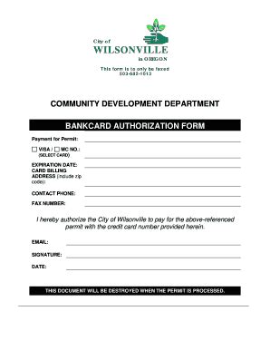 Fillable Online Ci Wilsonville Or This Form Is To Only Be Faxed Ci