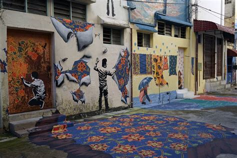 Street Art Streetart in Malaysia Editorial Photo - Image of artwork ...