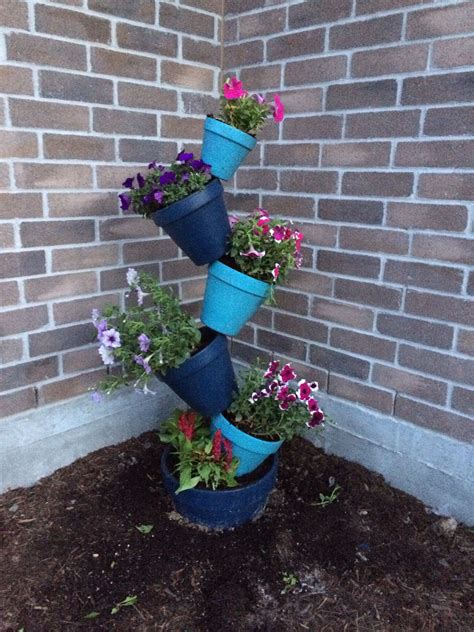 14+ Diy Flower Tower Planter