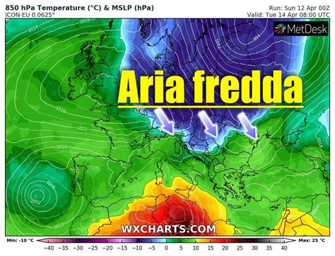 Intrusione Daria Artica Meteo Con Rischio Grandine E Temporali