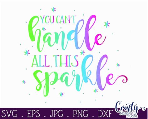 Born To Sparkle Girl Power Svg Baby Girl Svg You Can T Handle Al