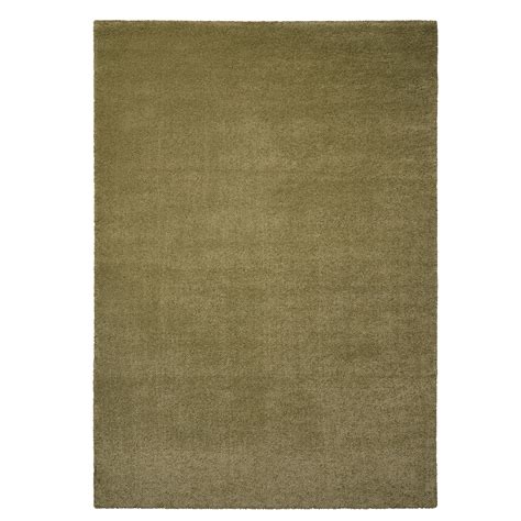 Stoense Rug Low Pile Light Olive Green 170x240 Cm Ikea