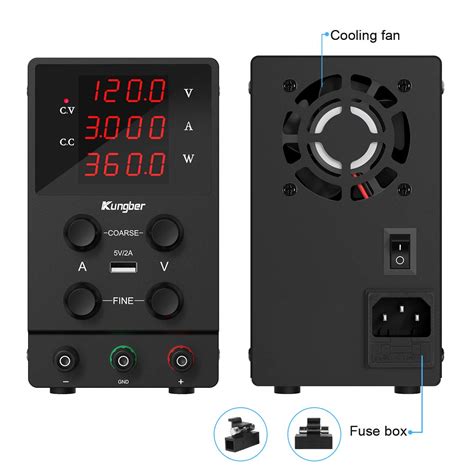 Snapklik Dc Power Supply Variable V A Adjustable Switching