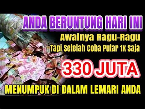 Selamat Anda Beruntung Bersiaplah Terima Uang Segepok Sekarang Juga