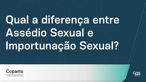 Qual A Diferença Entre Assédio Sexual E Importunação Sexual Youtube