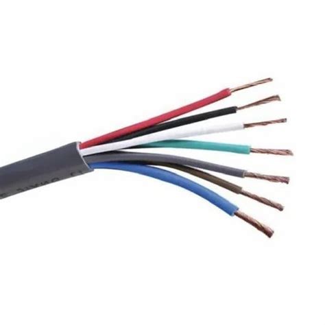 Sq Mm Core Shielded Braided Flexible Cables Volts Polycab