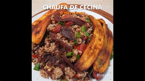 Chaufa De Cecina Chaufa Amaz Nico La Receta De La Abuela Youtube