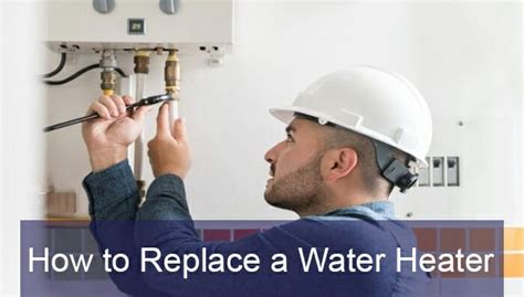 How To Replace A Water Heater New Electric Gas Hot Water Plumb