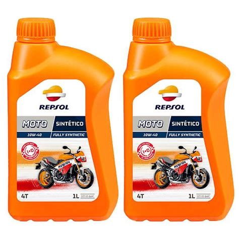 REPSOL Moto SINTÉTICO 4T 10W 40 Fully Synthetic Motorcycle Oil 1L