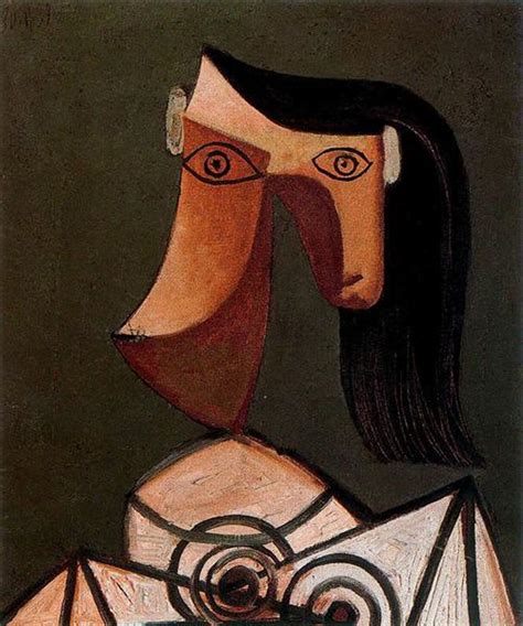 Womans Head 1939 Pablo Picasso