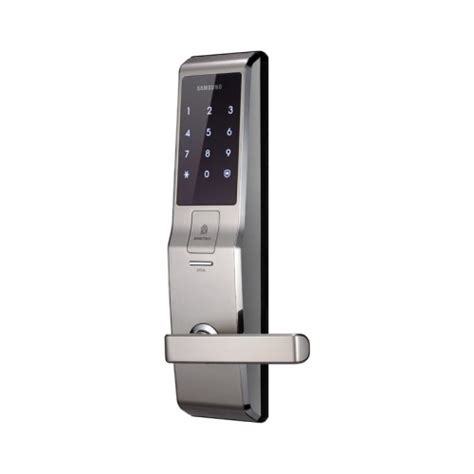 Врезной биометрический дверной замок Samsung хром SHS-H705 FBR/EN ...
