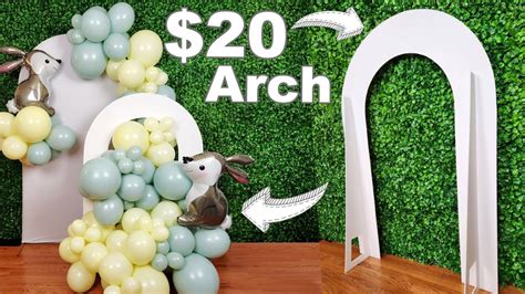 DIY Chiara Arch From Foam Board In 2023 Party Backdrop Diy Balloon