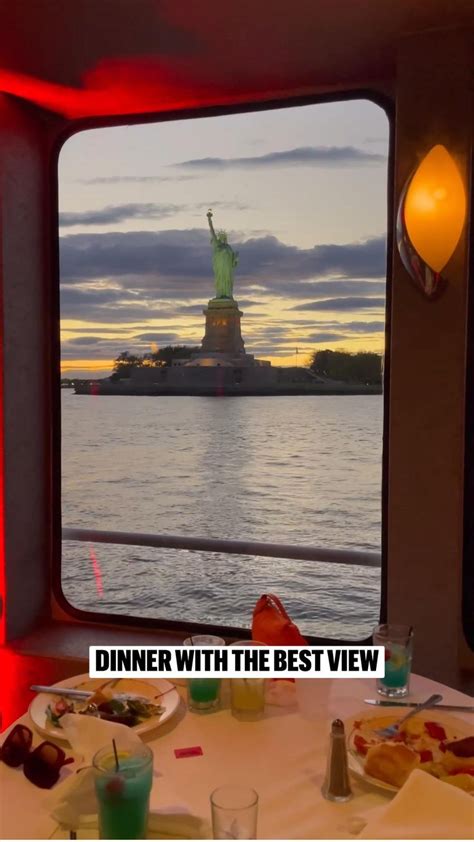 NYC Sunset Cruise | Dinner with the best view | Statue of Liberty | Boat Ride | Things to do in ...