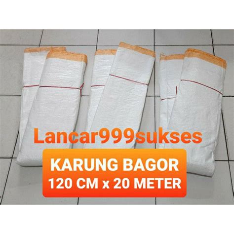 Jual Karung Bagor Karung Roll Packing Karung Meteran Panjang 120 Cm X