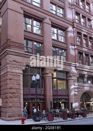 Rookery Building de 1888 au centre ville de Chicago Illinois États