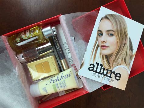 Allure Beauty Box April 2016 Subscription Box Review - Hello Subscription