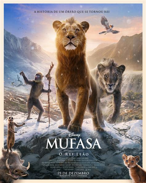 Conheça a história de ORIGEM do Mufasa em novo trailer da pré