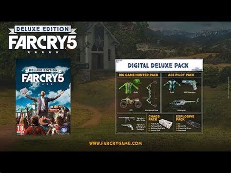 FAR CRY 5 Deluxe Edition Unboxing YouTube