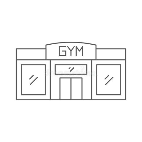 Gym Building Stock Illustrations – 10,105 Gym Building Stock ...