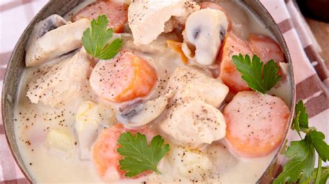 Recette Blanquette De Poulet YouTube