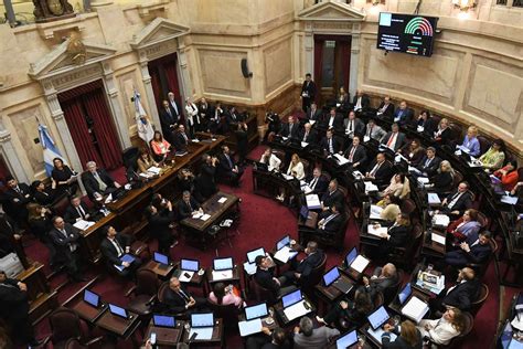 EN VIVO el Senado inició el debate de la Ley Bases El Eco