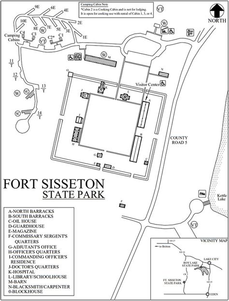 South Dakota State Park Maps Dwhike